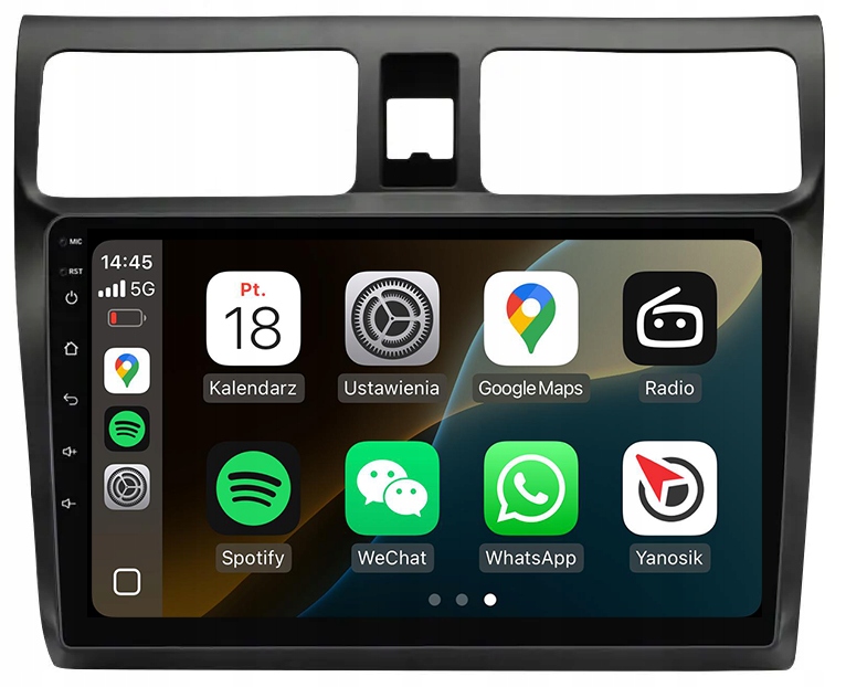 Suzuki Swift 2004-2010 Android Carplay Rádio Navigace 8GB/128GB Dsp