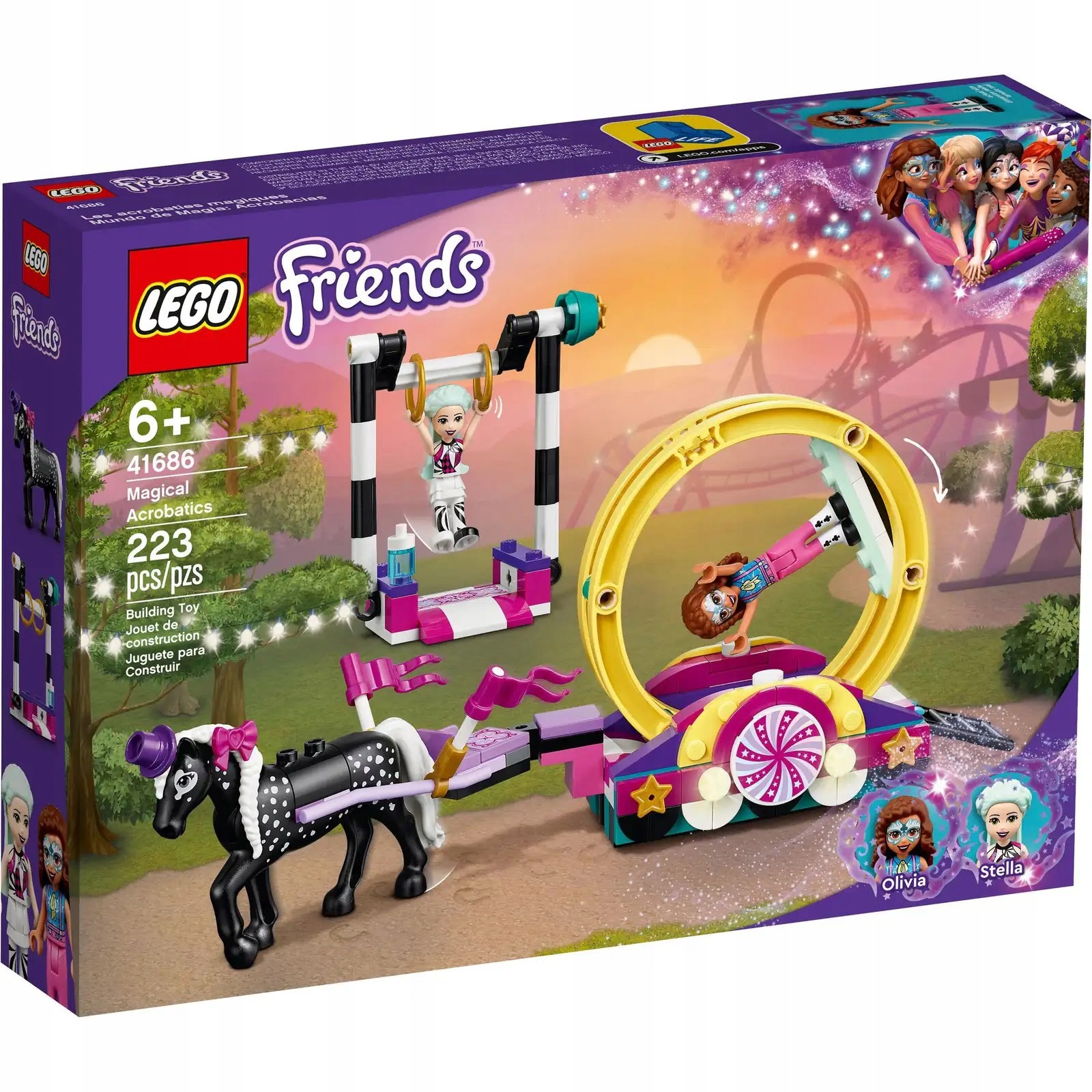 Lego Friends 41686 Kouzelná akrobacie
