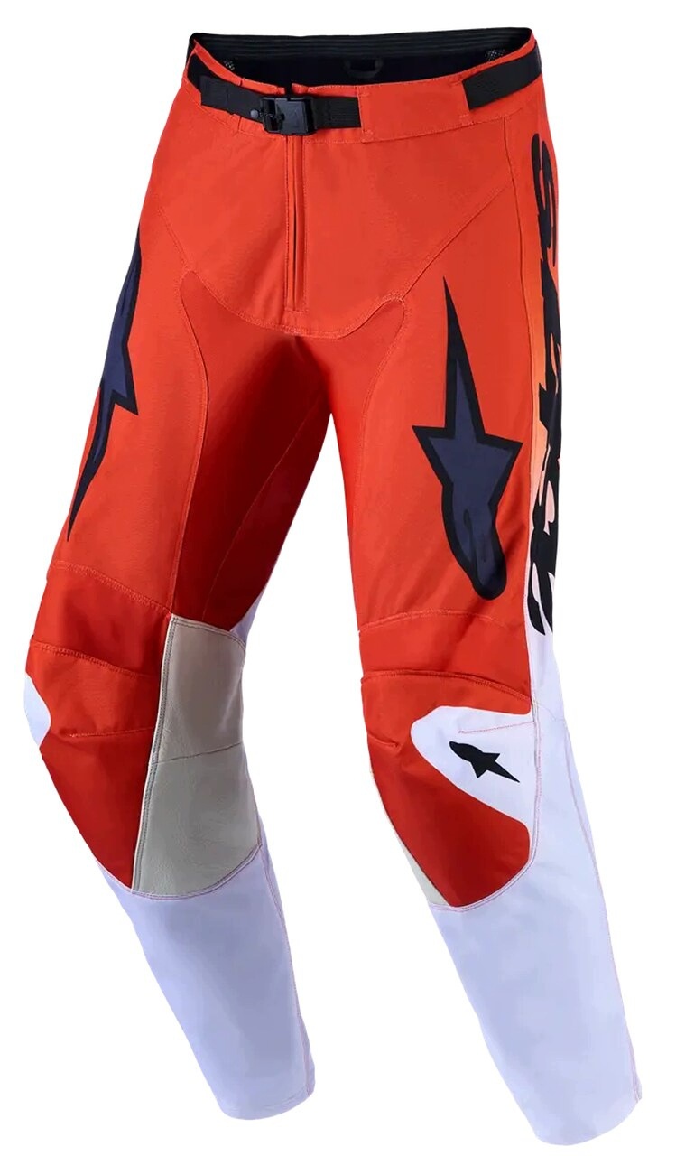 Nohavice Alpinestars Racer Amber Red/Purple/Black 34