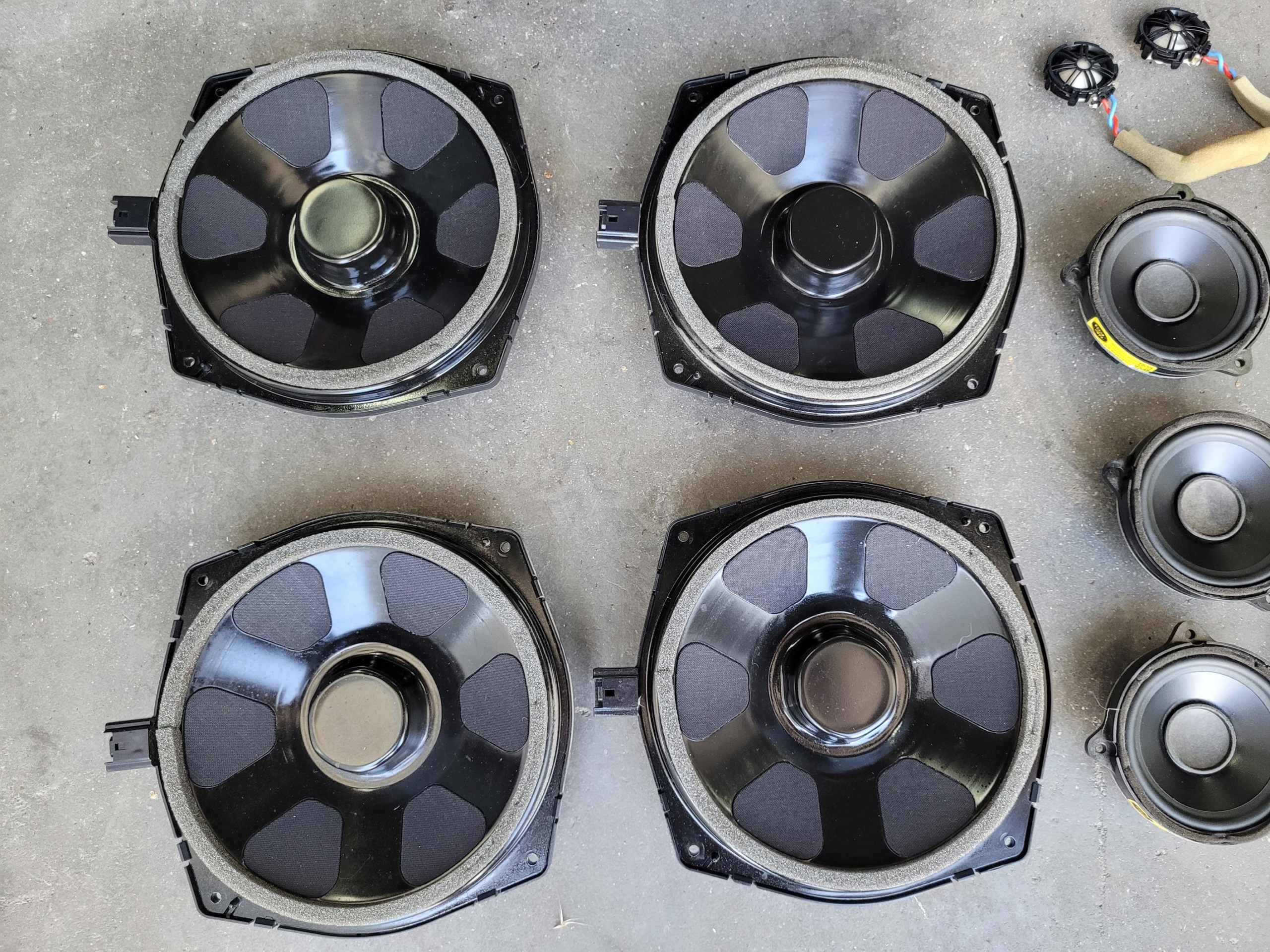 running board speakers speaker SUBWOOFER MERIDIAN RANGE ROVER VOGUE L405
