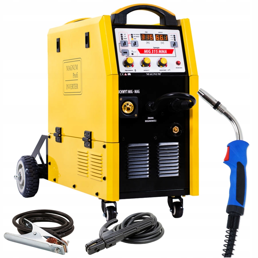 Migomat spawarka MIG MAG 315 MMA FLUX MAGNUM 4R