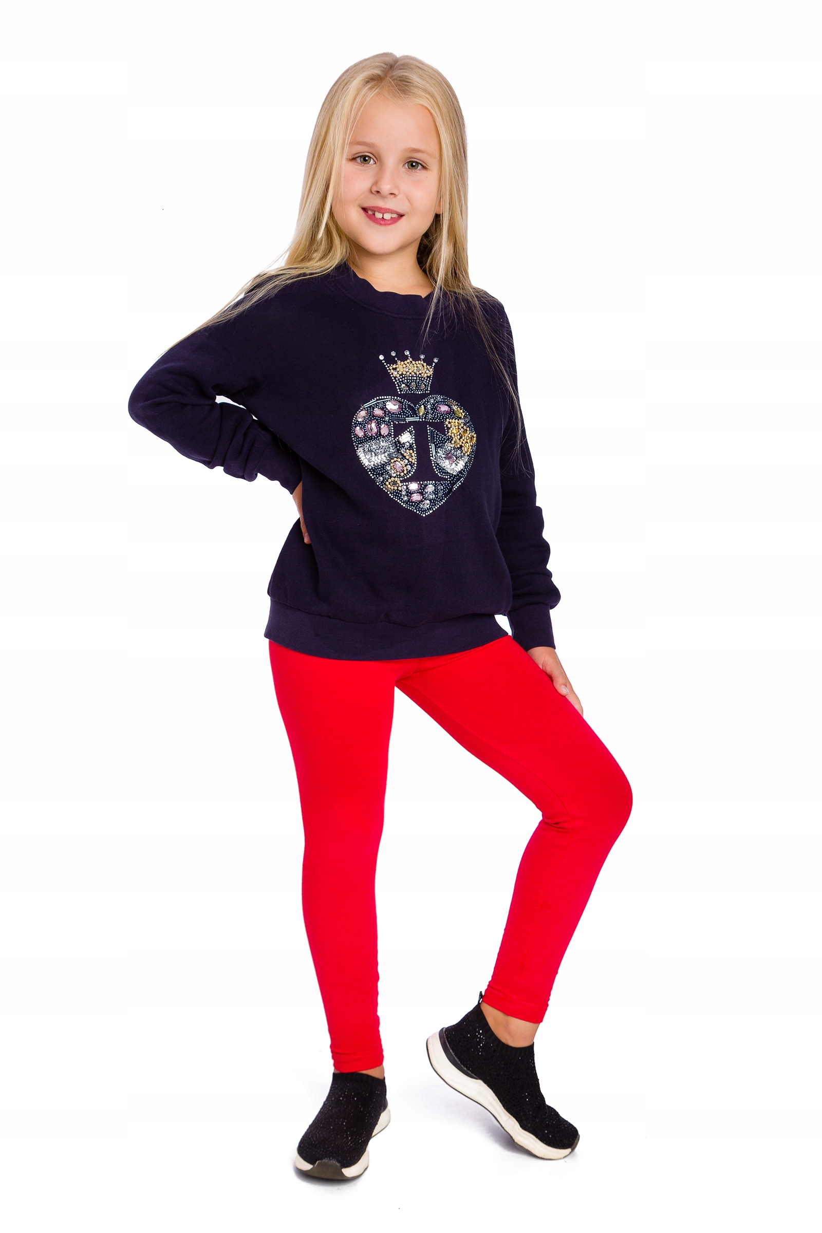 

Legginsy Dziecięce Wiosna Lato Getry Bawełna 134
