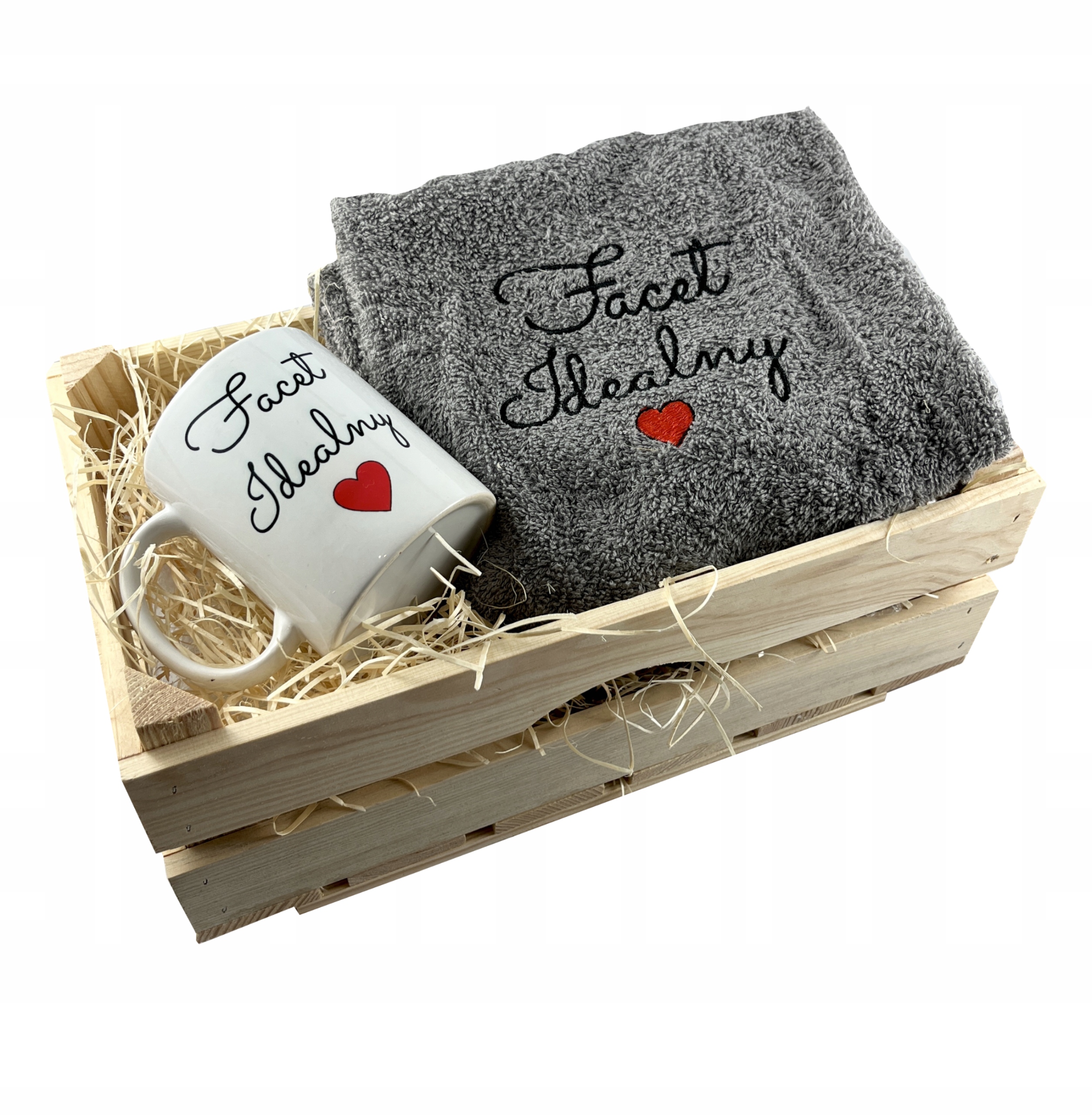 

Na Walentynki Dla Niego Ręcznik+kubek