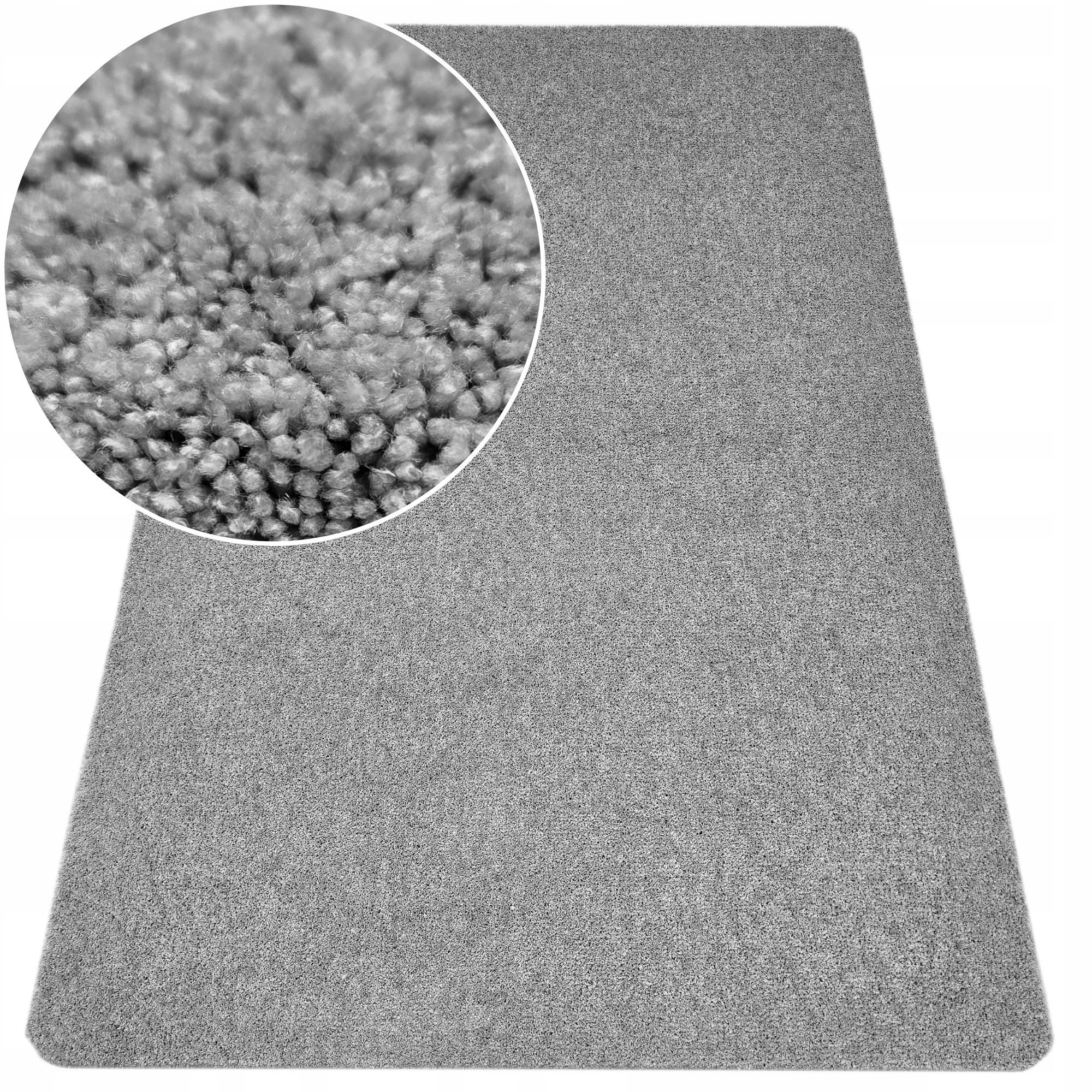 Vstupní Stěrač Pod Dveře 80x120 Šedý Do Bot Velký Měkký Elegantní