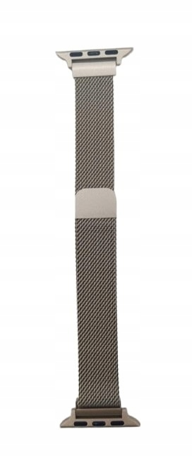 Pasek Apple Watch 38/40/41 mm Starlight Tkany Stalowy