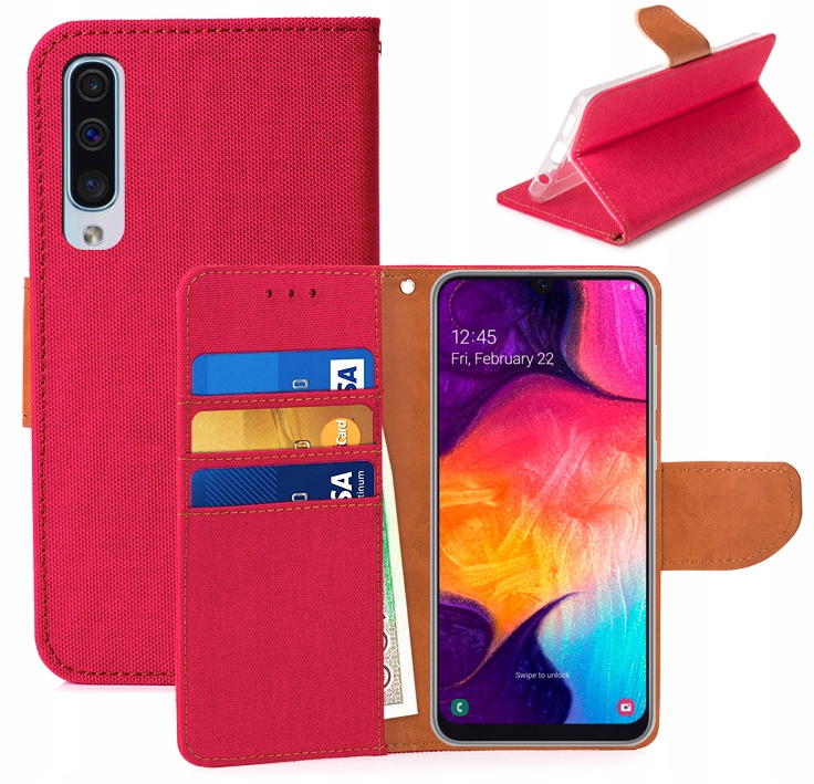 

Etui Portfel Canvas do Xiaomi Mi A3