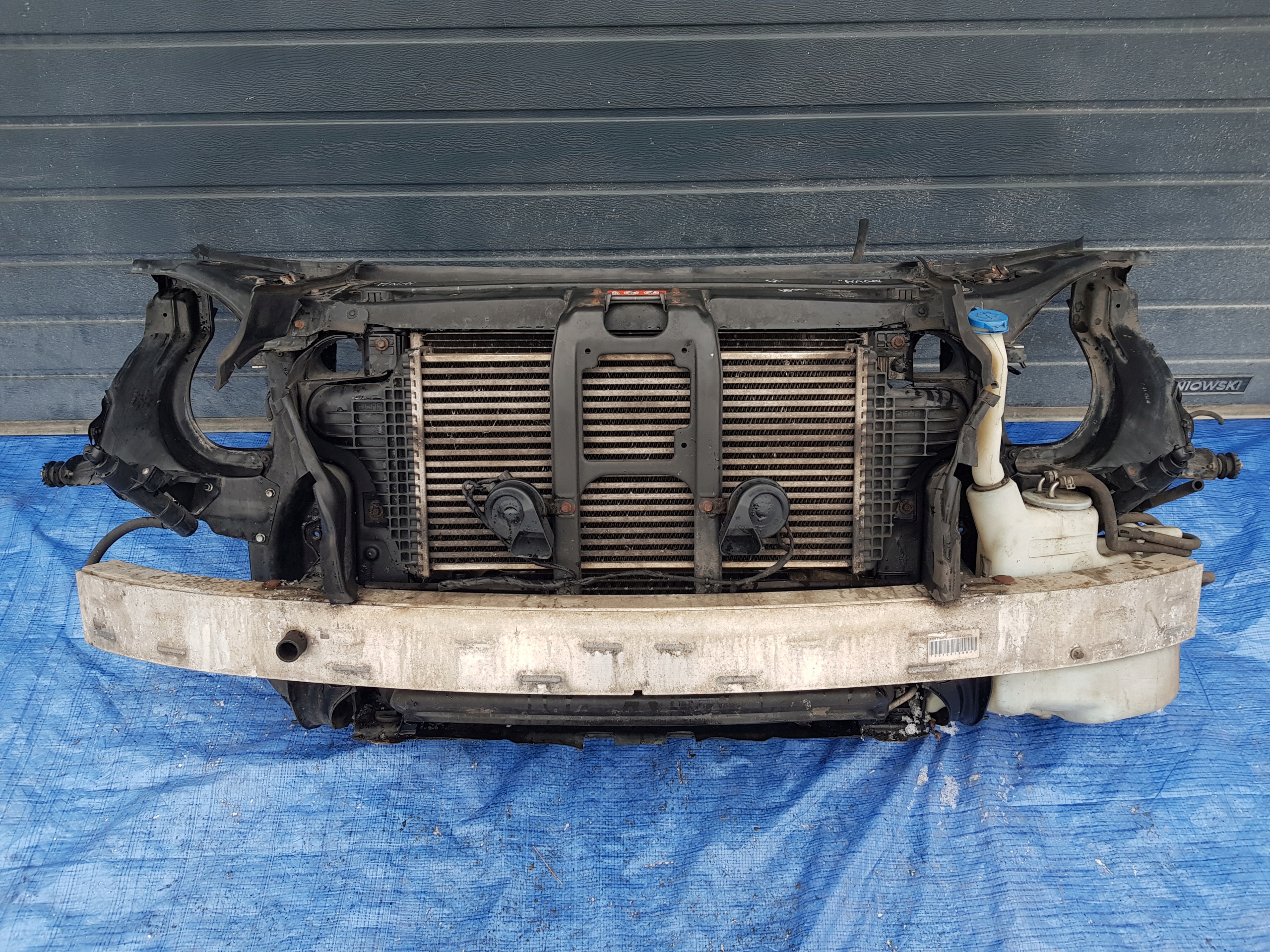support panel for radiators radiator MERCEDES GL X164 4.0 4.2 CDI V8