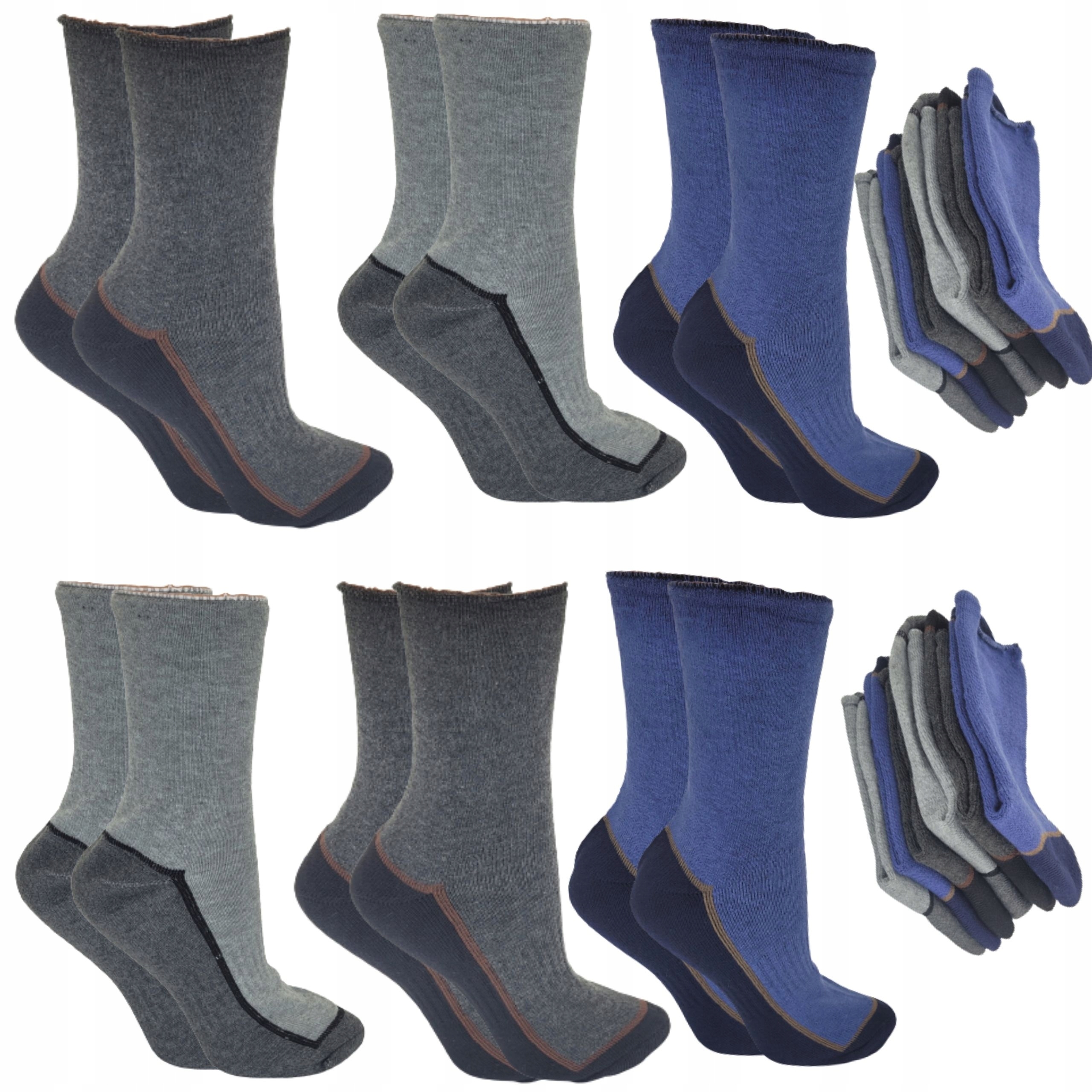 

6x Skarpety Termo Frota Grube Robocze Mocne 40-43