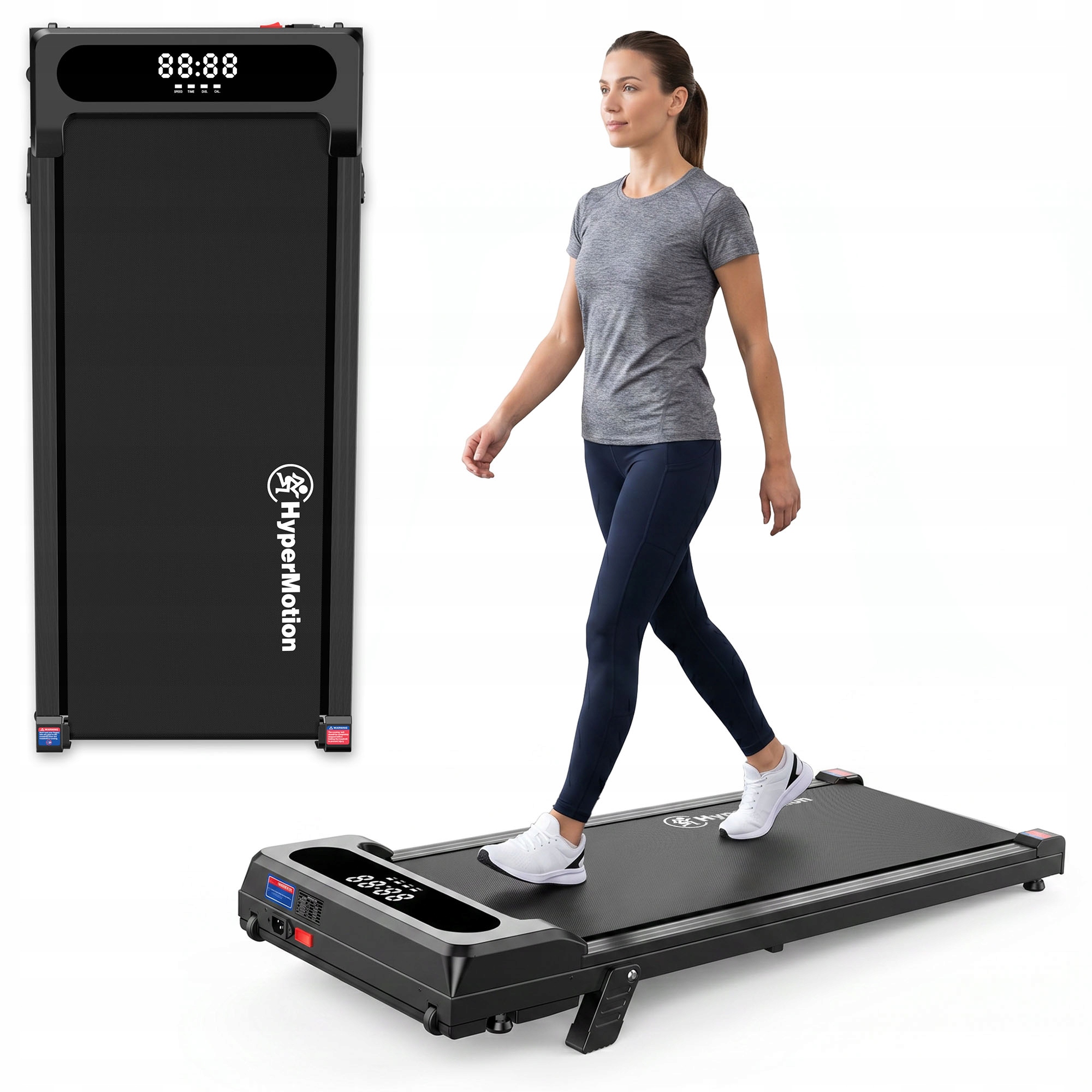 Domácí elektrický běžecký pás pro chůzi pod stolem – HyperMotion Walkpad