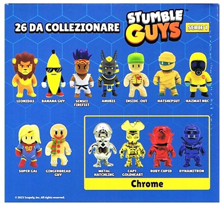 FIGURKA STUMBLE GUYS ORYGINALNE SASZETKA NIESPODZIANKA Liczba sztuk 1 szt.