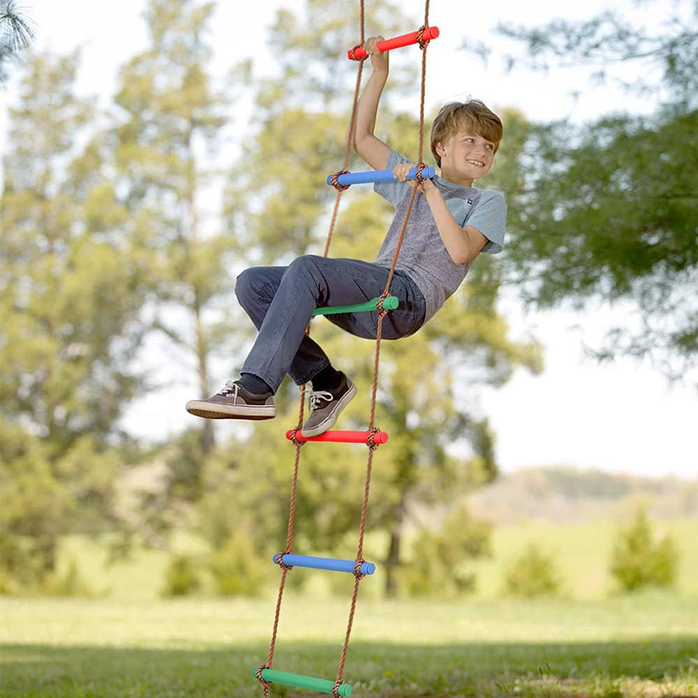 DRABINKA WSPINACZKOWA DLA DZIECI 230cm Plac Zabaw 6Stopni 60KG Chill&Thrill Stan opakowania oryginalne