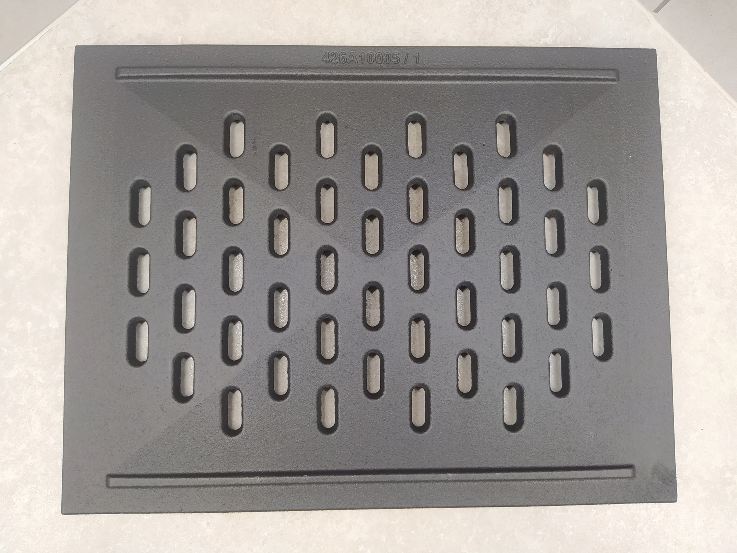 RUSZT ŻELIWNY KOMINKOWY WKŁAD ZUZIA 38,2x29,6 cm Typ Inne elementy