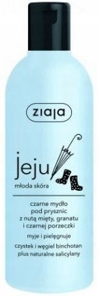 

Ziaja Jeju Czarny Mydło Żel Myjący Pod Prysznic