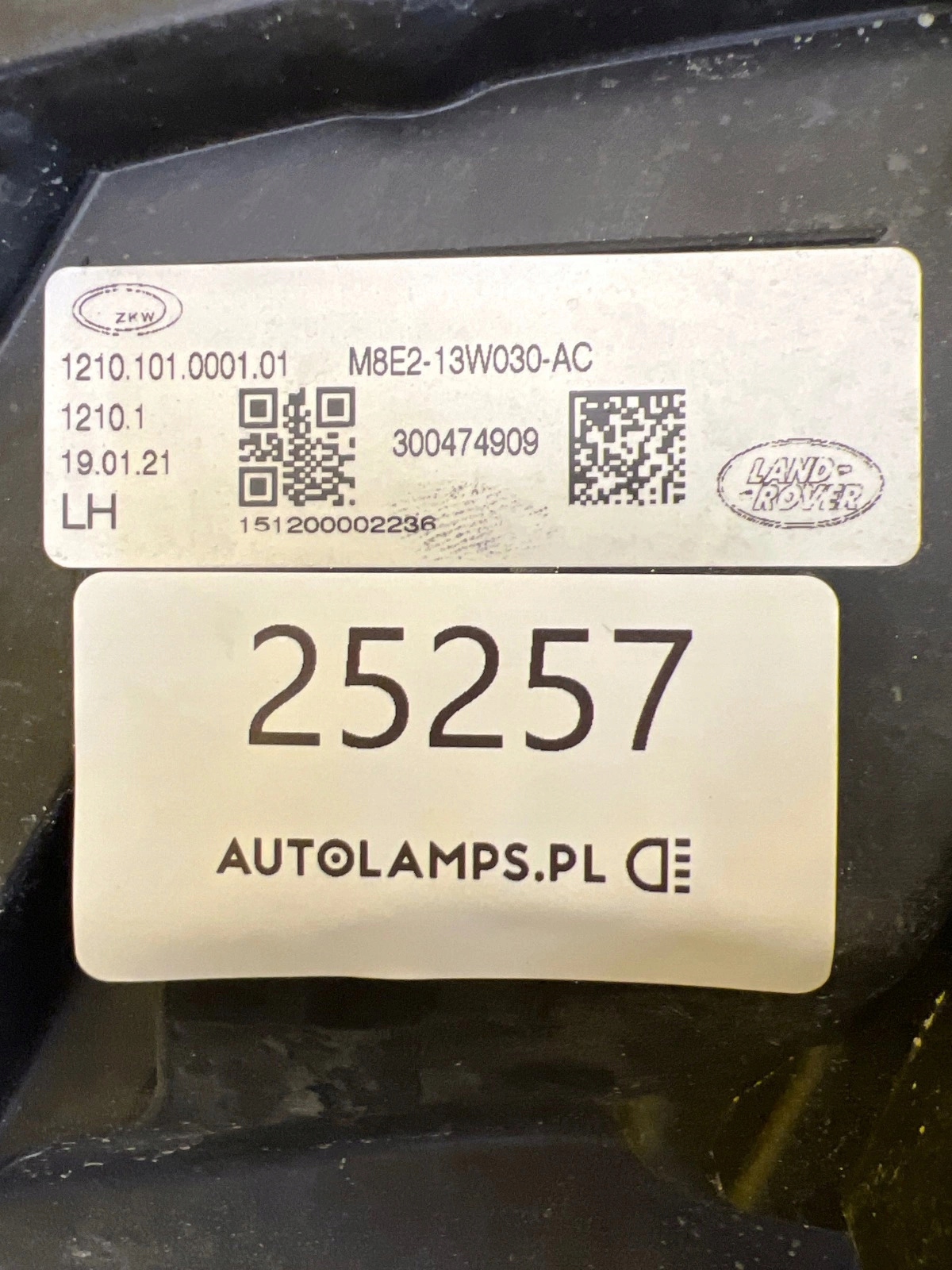 light left Range Rover L460 Full Led M8E2-13W030-AC