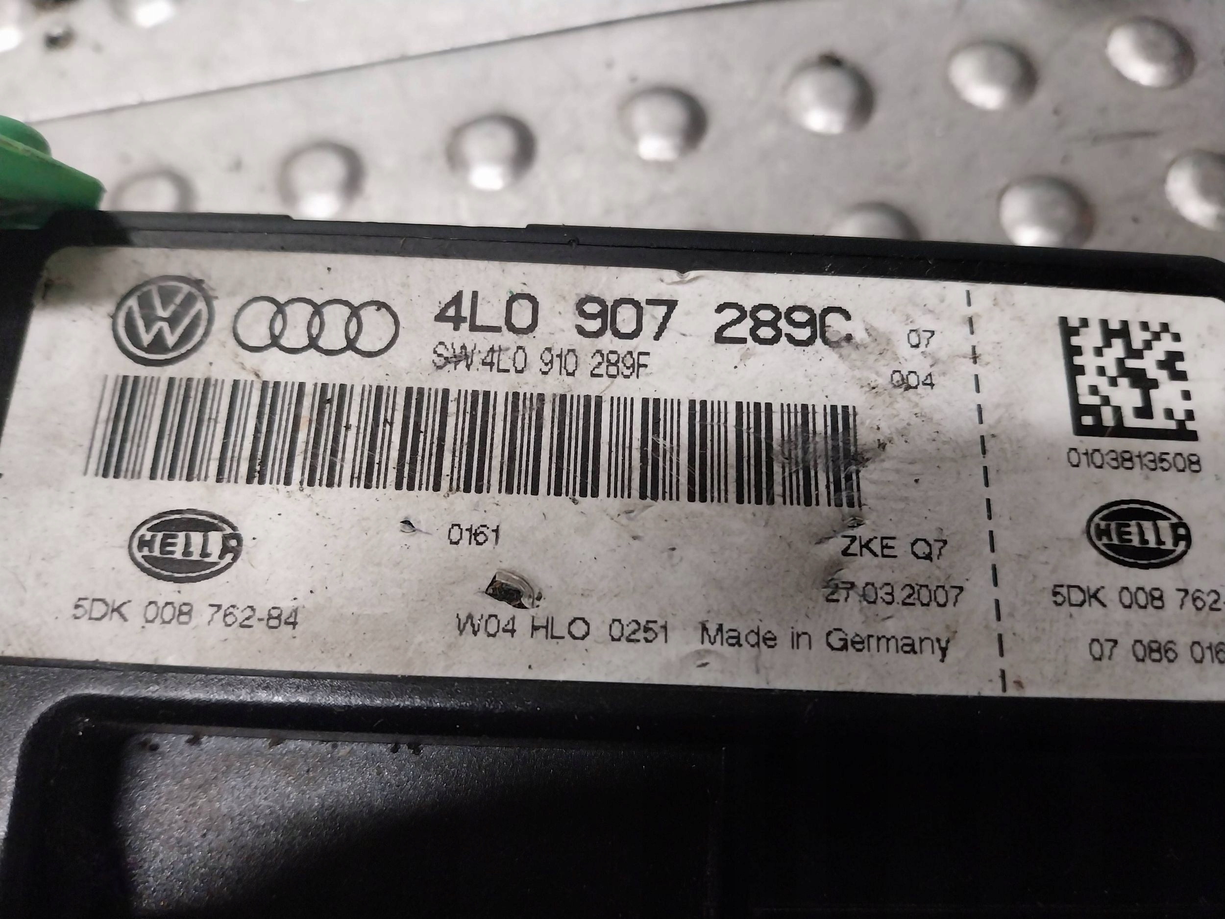 module control unit KOMFORTU 4L0907289C AUDI Q7 4L