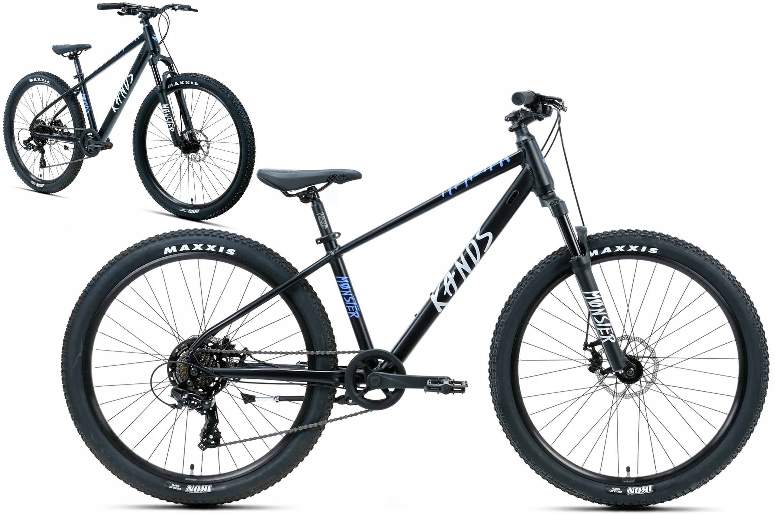 Rower Mtb 26" Kands Monster 2XT rama 15" czarny niebieski R26