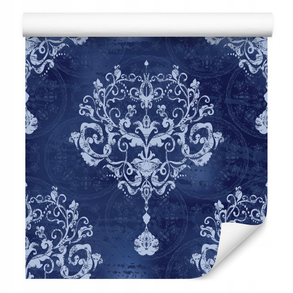 Tapeta do obývacího pokoje Ornamenty Damašská dekorace