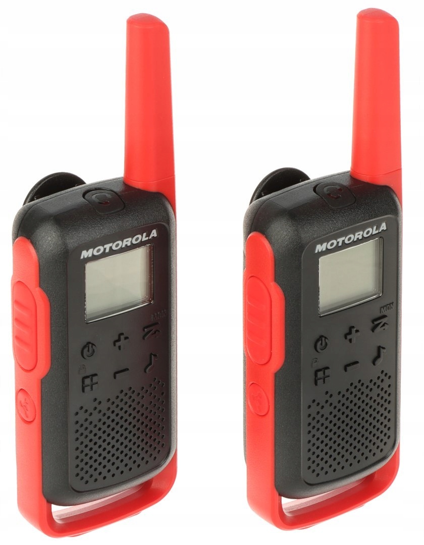 Radiostanice Pmr Motorola T62/Red 446.1-446.2 MHz, sada 2 kusů