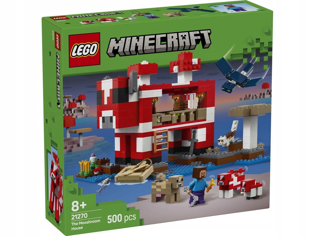 Lego 21270 Minecraft Dům houbové krávy