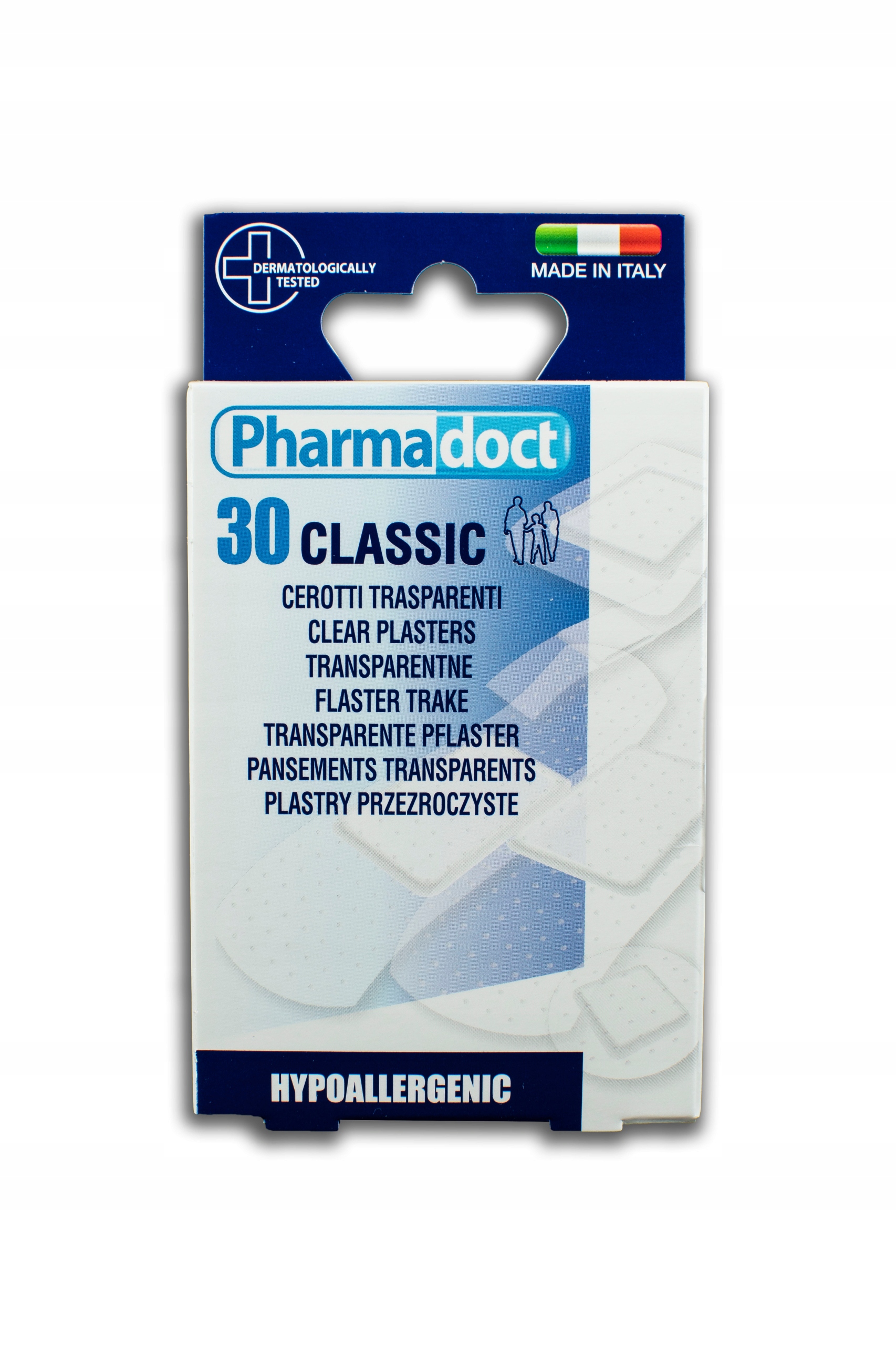 

Pharmadoct Plastry przezroczyste 30szt. mix