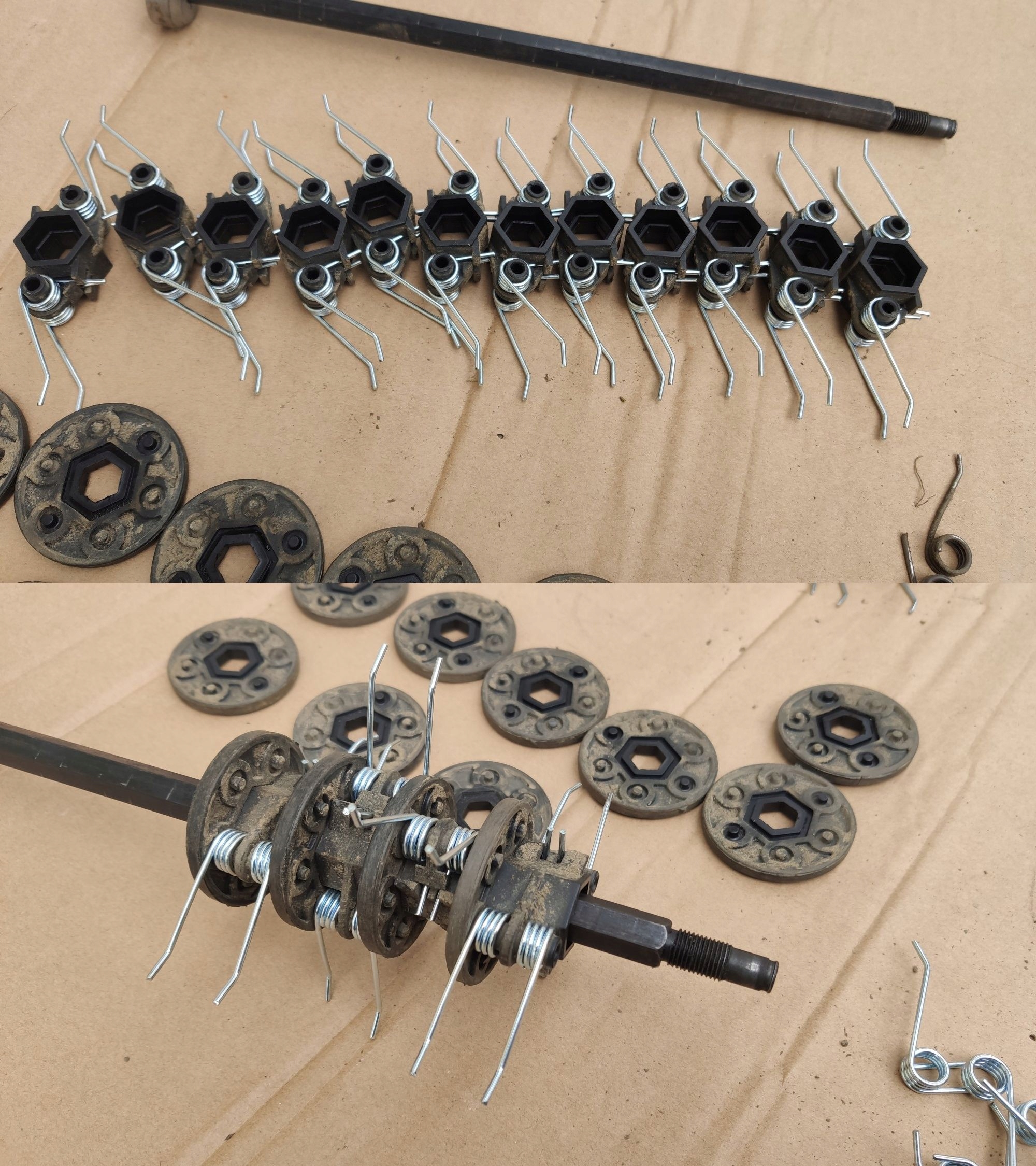 GARDEN FEELINGS GLS 36 sprężynki sprężyny palce !! Rodzaj aerator wertykulator