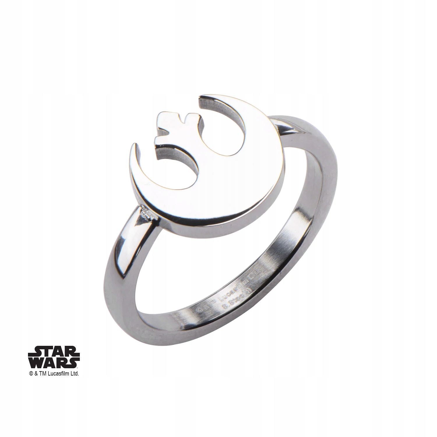 Star Wars Dámský prstýnek z ušlechtilé oceli Rebel Alliance Cut Ro