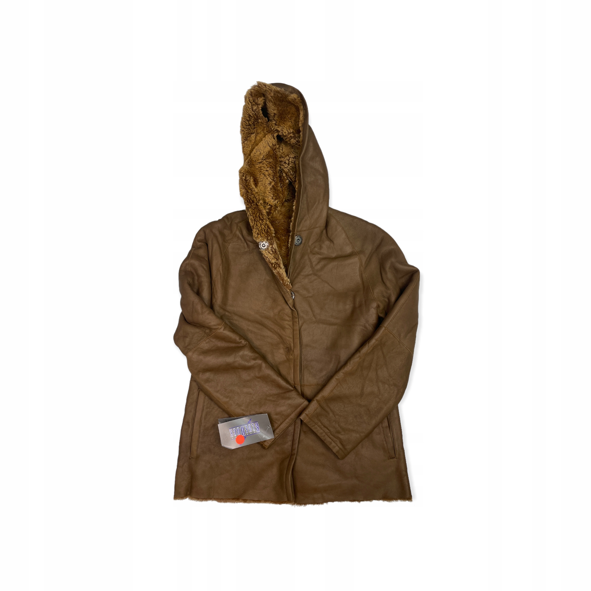 Elegantní hnědá dámská bunda Blue Duck Xs