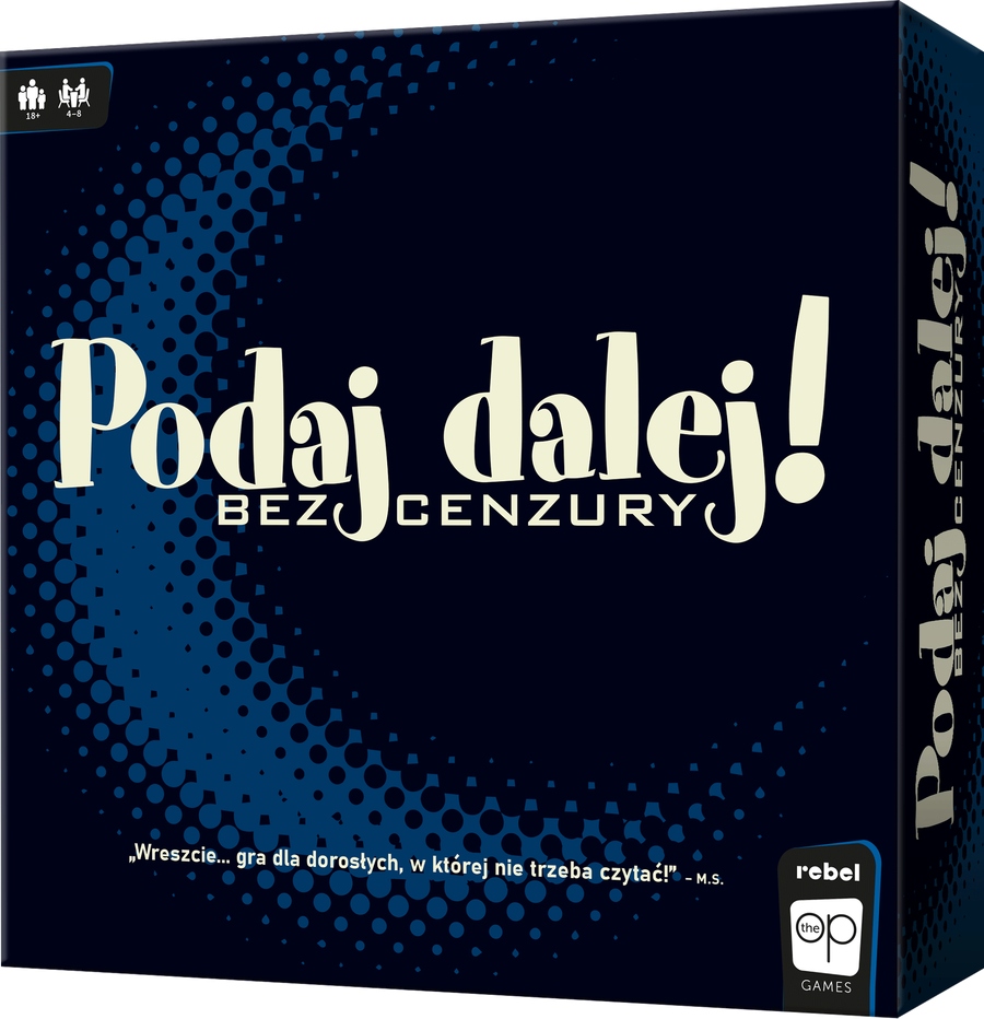 

Podaj Dalej Bez Cenzury Gra Imprezowa Rebel