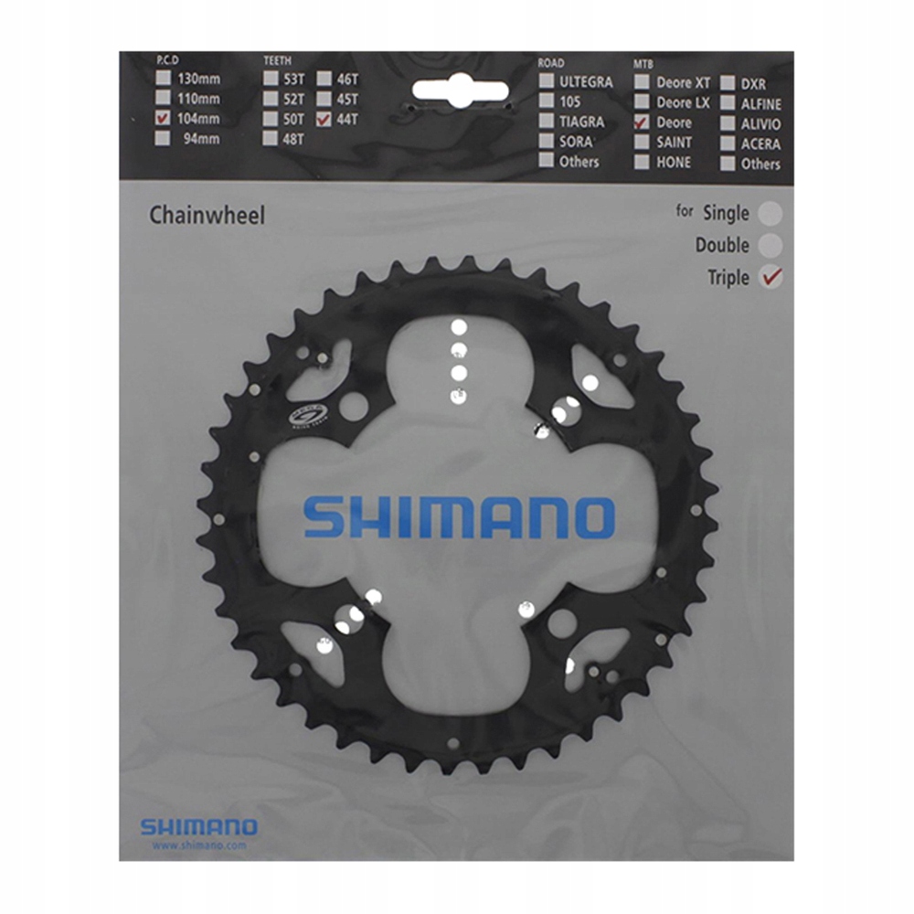 Shimano 44T Deore FC-M530 zębatka rowerowa