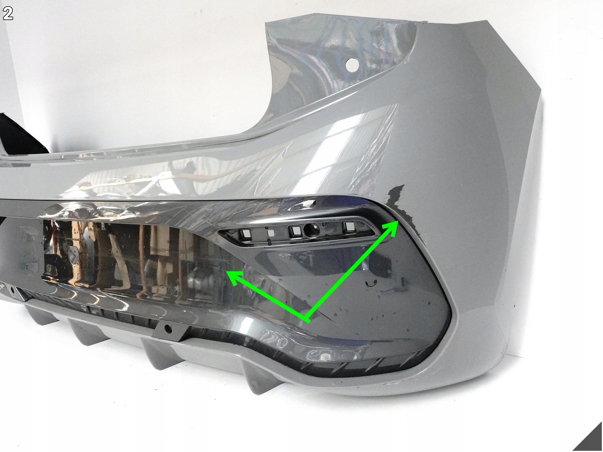CUPRA BORN 10E 21- Paraurti BUMPER + accessori + modanatura ABSORBER posteriore (4xPDC)