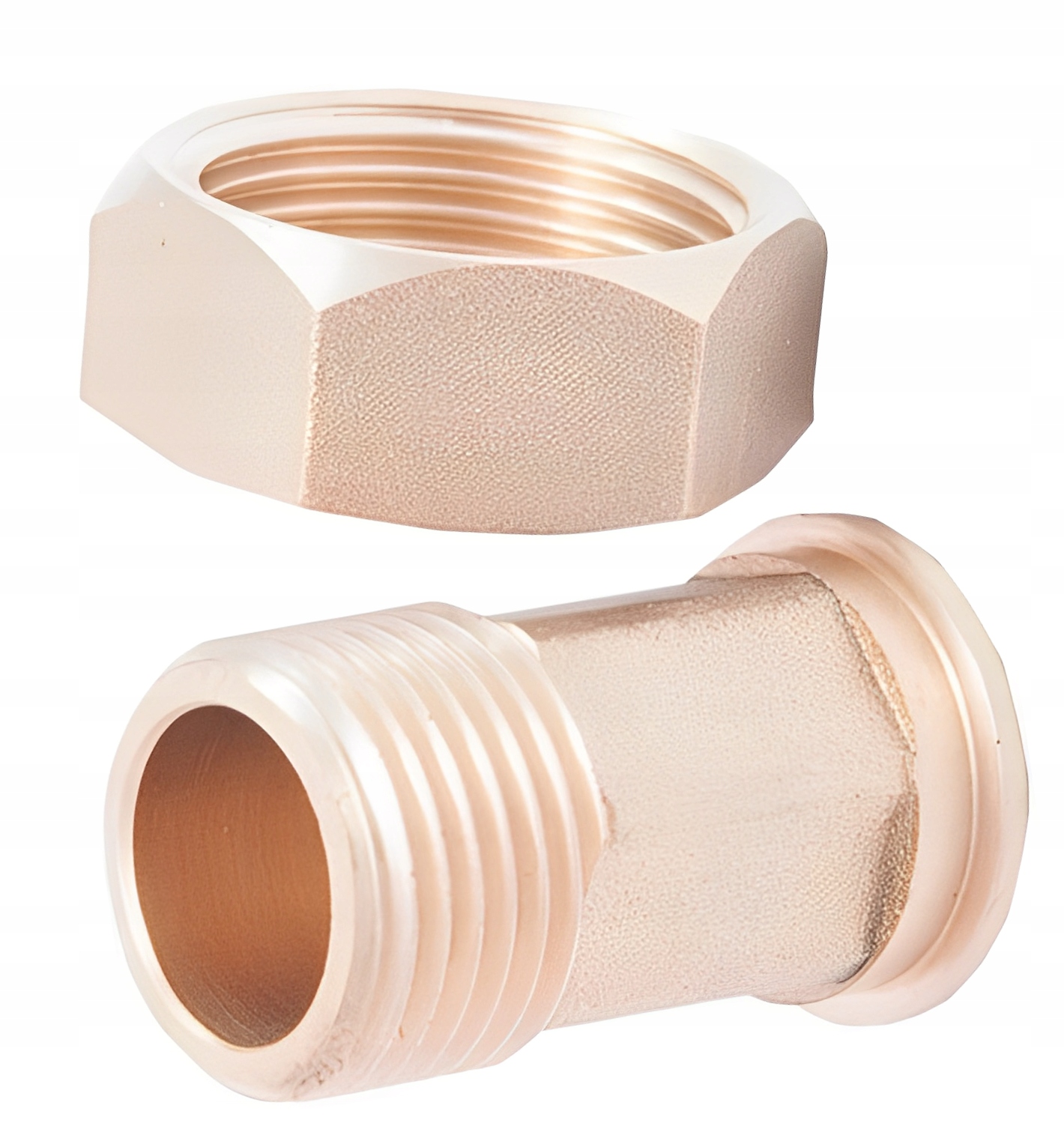 ŚRUBUNKI DO WODOMIERZA DN25 DO INSTALACJI KOMPLET 1'' x 5/4'' CAL Marka Sizer