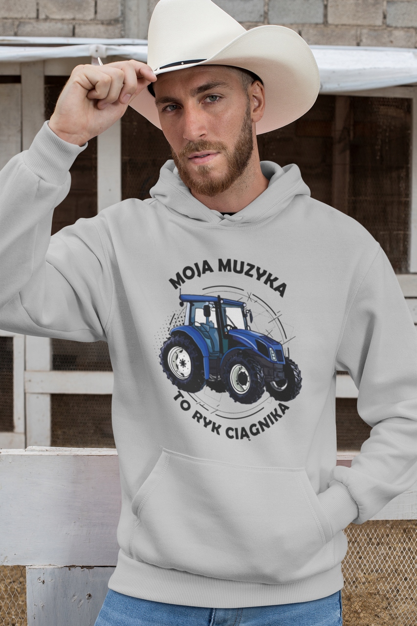 BLUZA CIEPŁA TRAKTOR CIĄGNIK PREZENT RÓŻNE WZORY Marka Fruit of the Loom