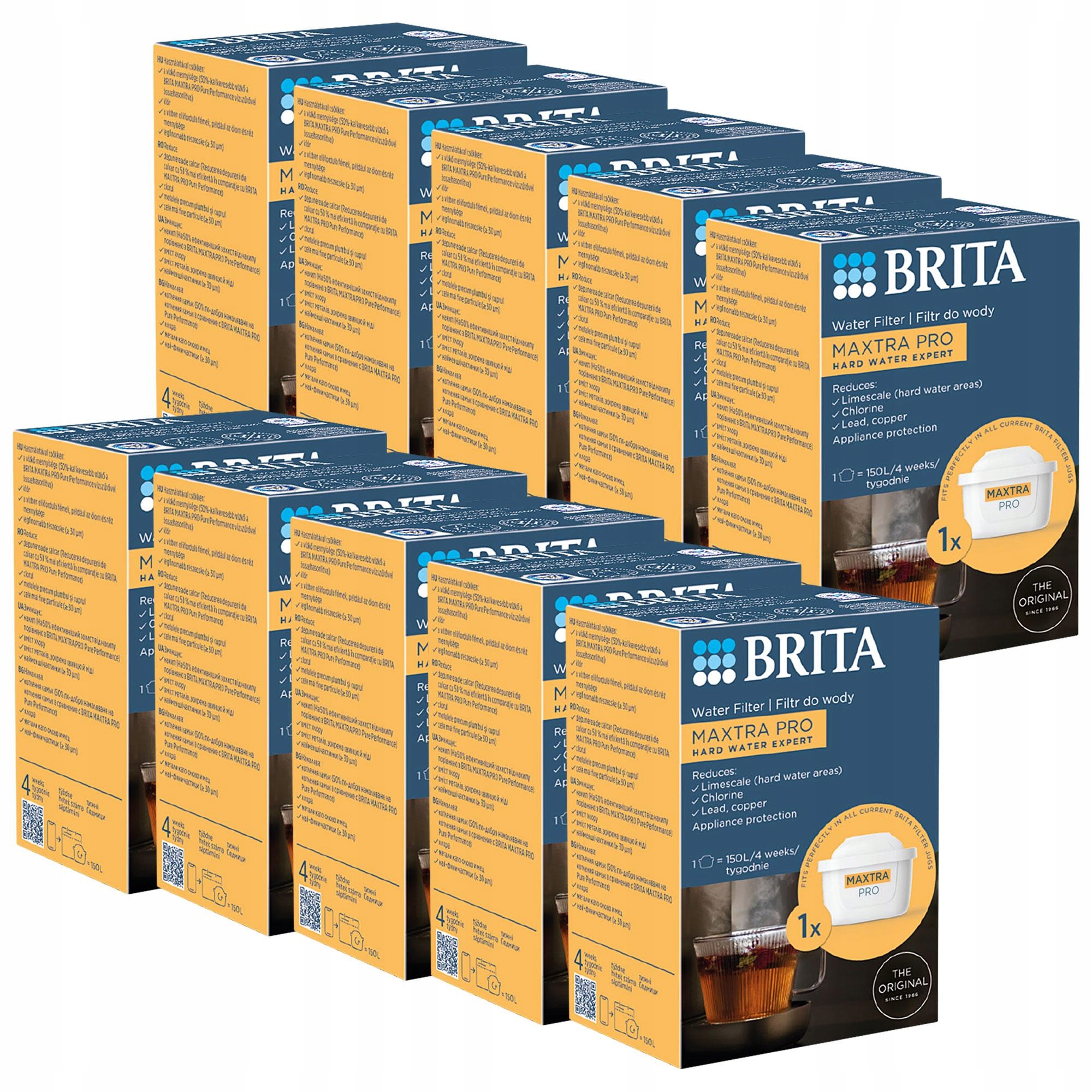 Náplň Brita Maxtra Pro Hard Water do džbánu Brita Style 10 x tvrdá voda