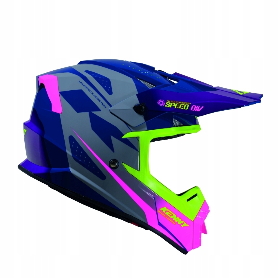Kenny Racing Cross/enduro Tragická Prilba Speed Purple Pink Farba Fialová