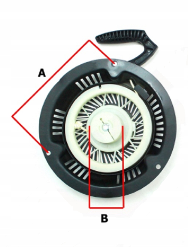 ROZRUSZNIK KOSIARKI KPL. T475, T575, T765 Typ rozrusznik