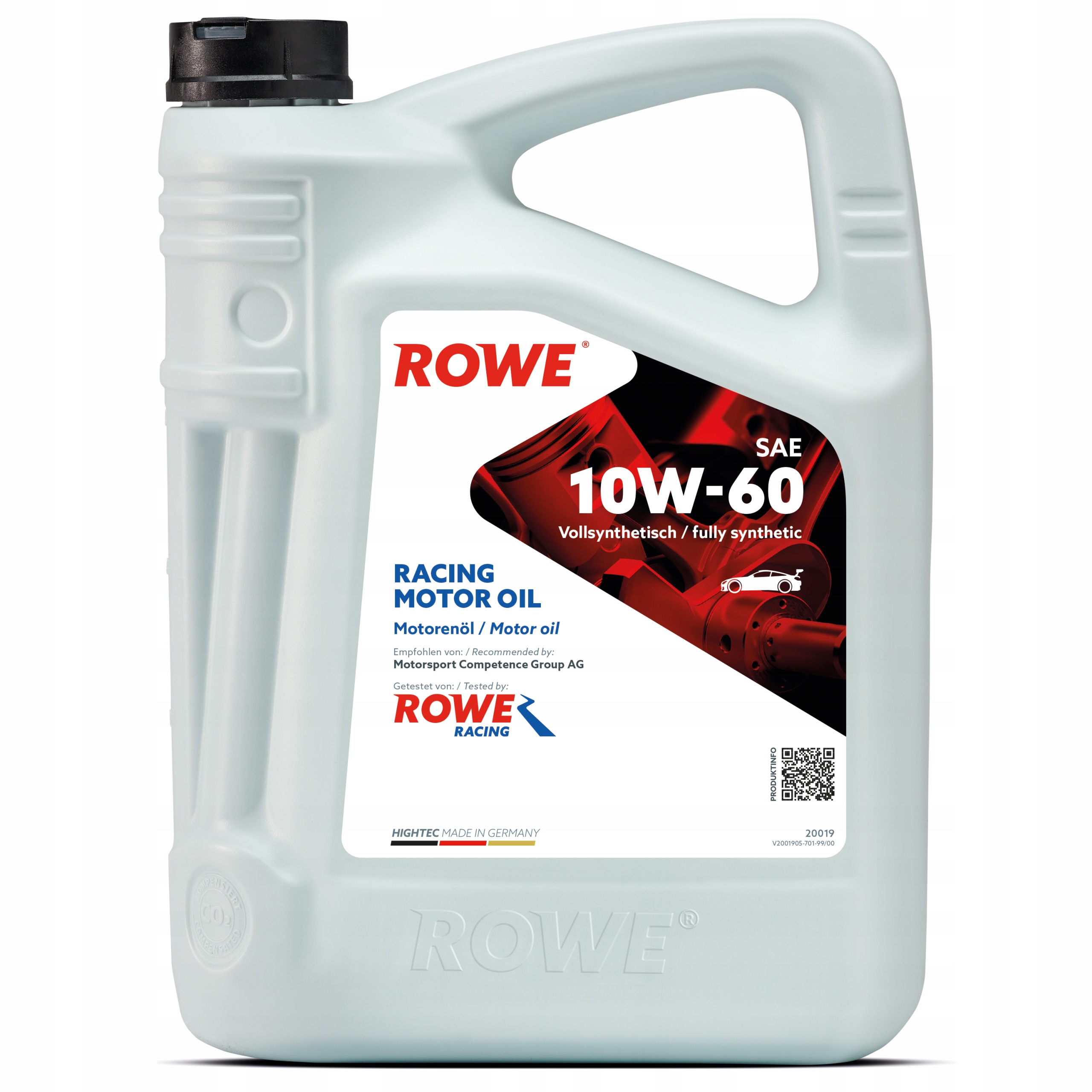 OLEJ ROWE HIGHTEC RACING MOTOR OIL 10W60 5L