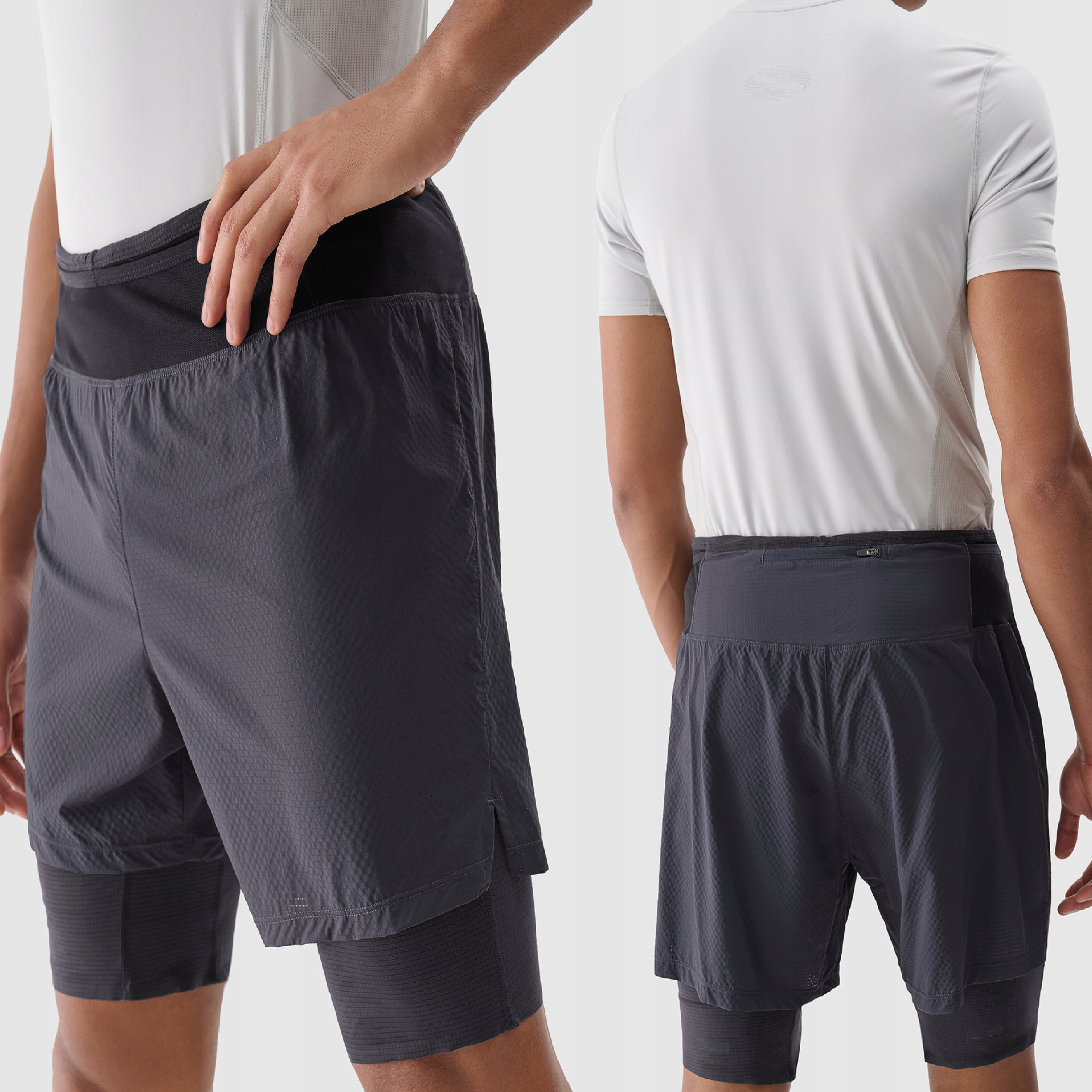 4F Pánské Kraťasy Šortky Sportovní Běžecké Šortky S TFSHM0880 SS25