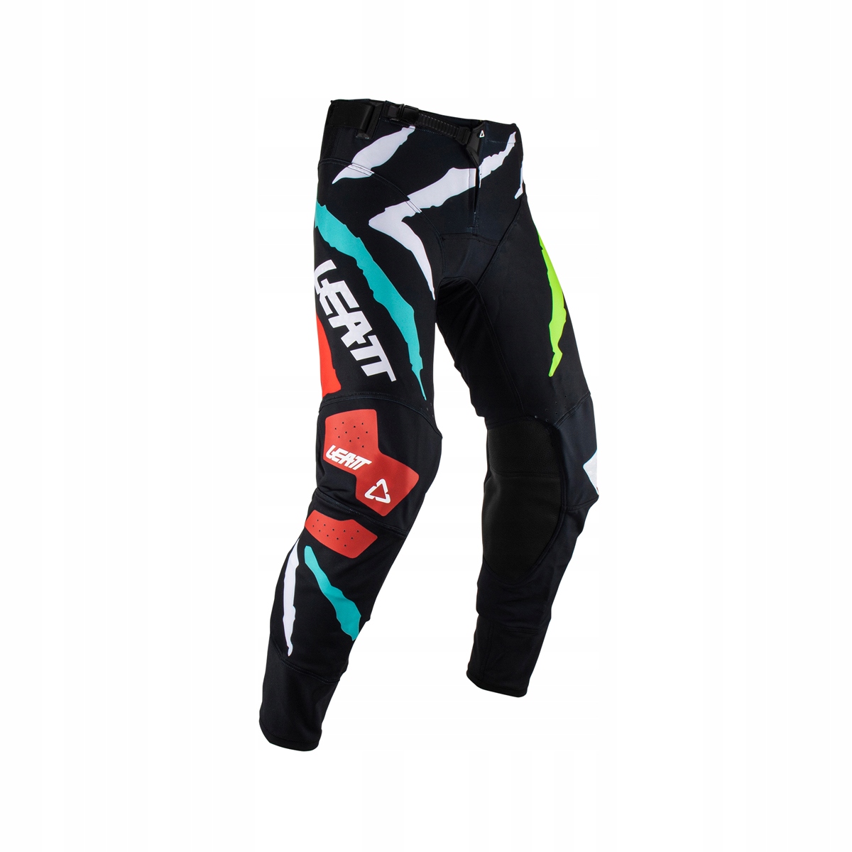 Leatt Moto Nohavice 5.5 I.k.s Pant Tiger Čierna/biela/zelená/červená L