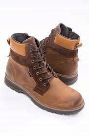 Pánské Kotníkové Boty Hnědé S Vysokým Zipem Camel Active 40 40 40