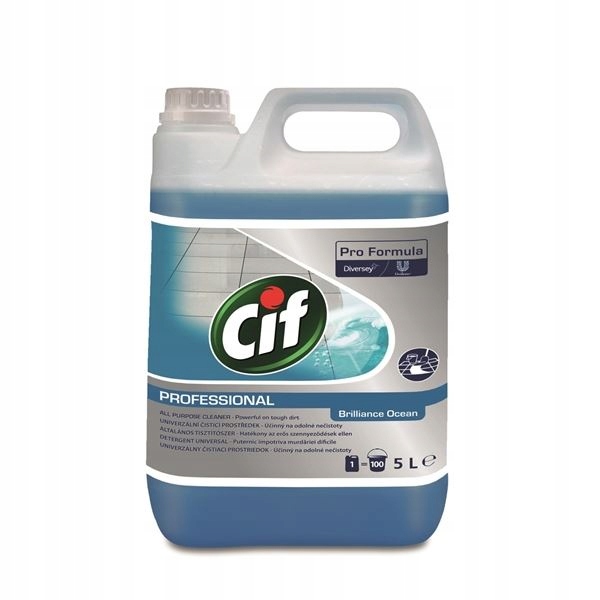 Čisticí prostředek na podlahy Cif Professional oceán, 5 l