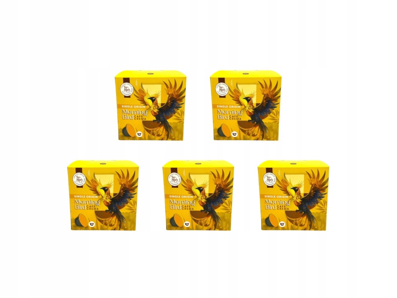 Kapsułki Morning Bird Cafe Crema do ekspresu Nescafe Dolce Gusto 10szt x 5