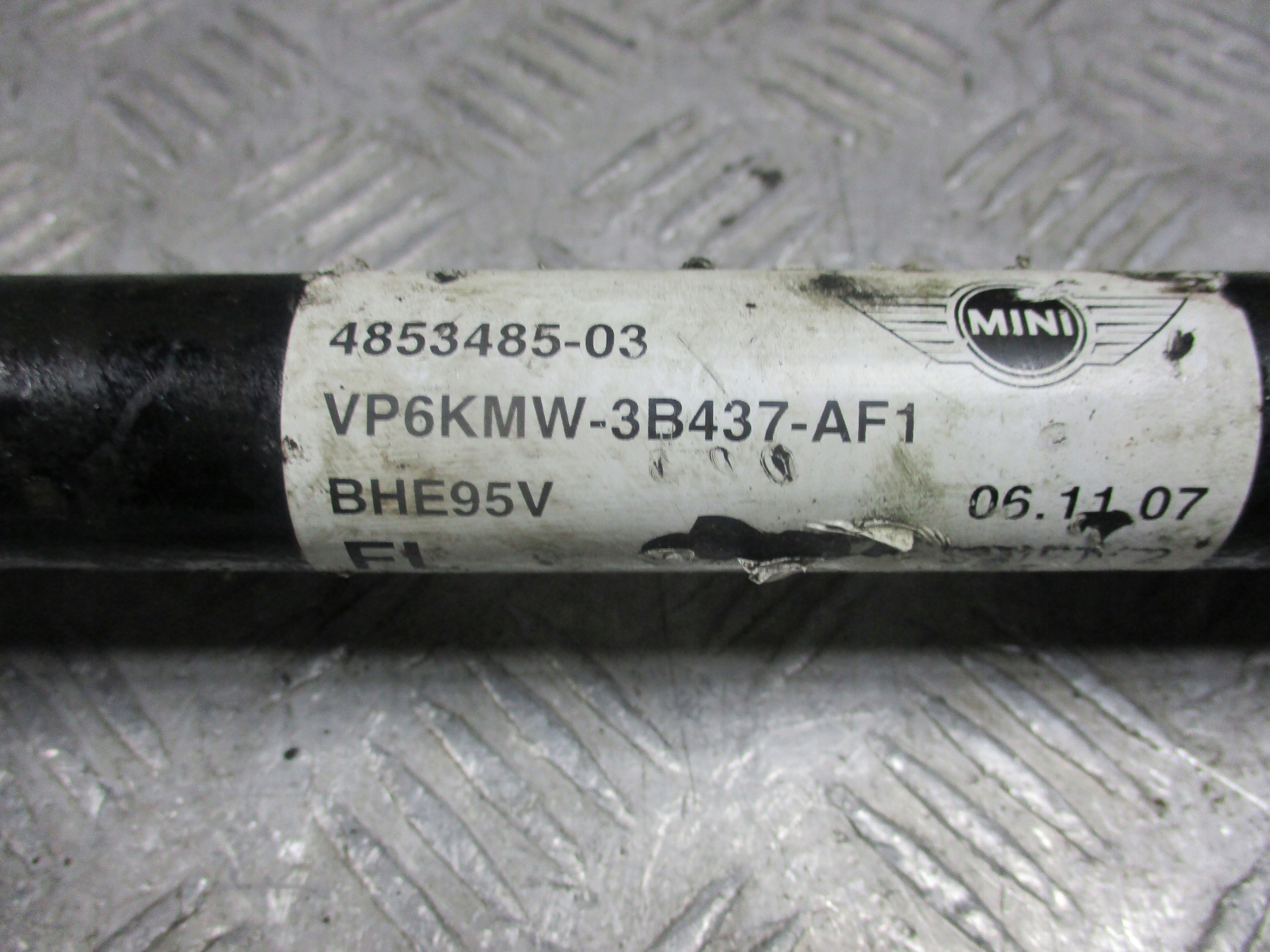 semi-axis left Mini Cooper R56 1.4i 4853485