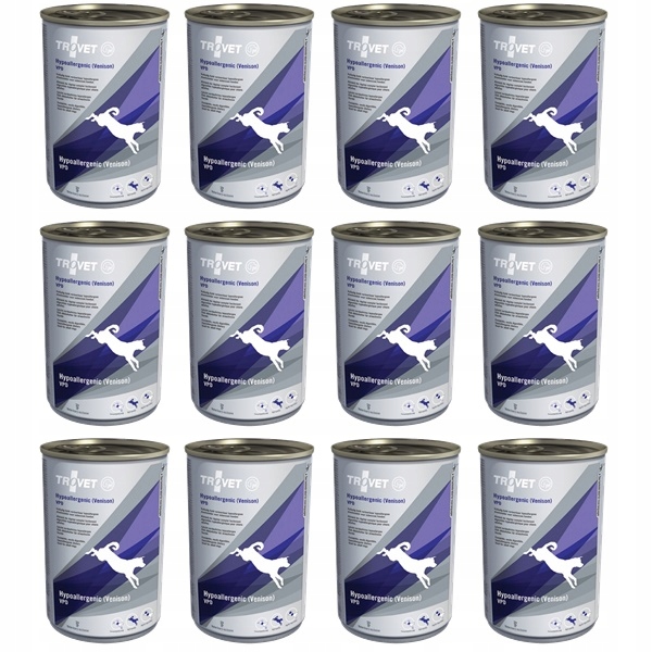 Levně Trovet Dog Vpd Hypoallergenic (zvěřina) 12 x 400 g