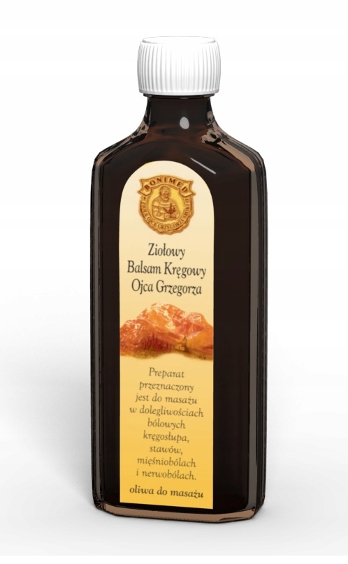 

Balsam Kręgowy Ojca Grzegorza Ból Kręgosłupa Stawy