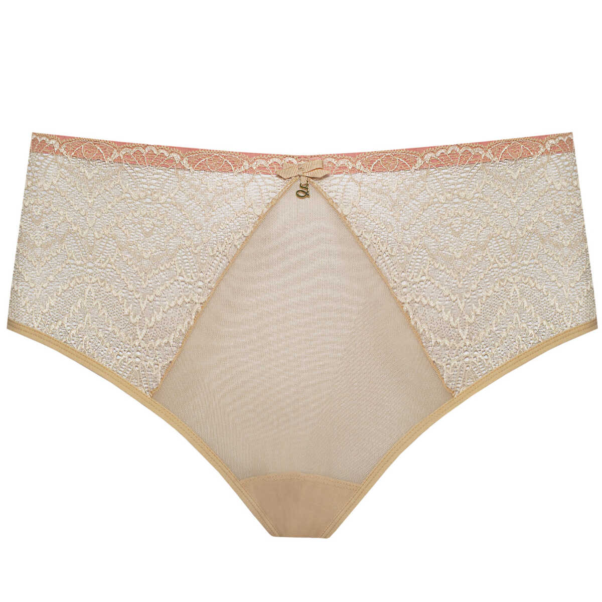Samanta Kalhotky Charlotte B400 béžové 2XL