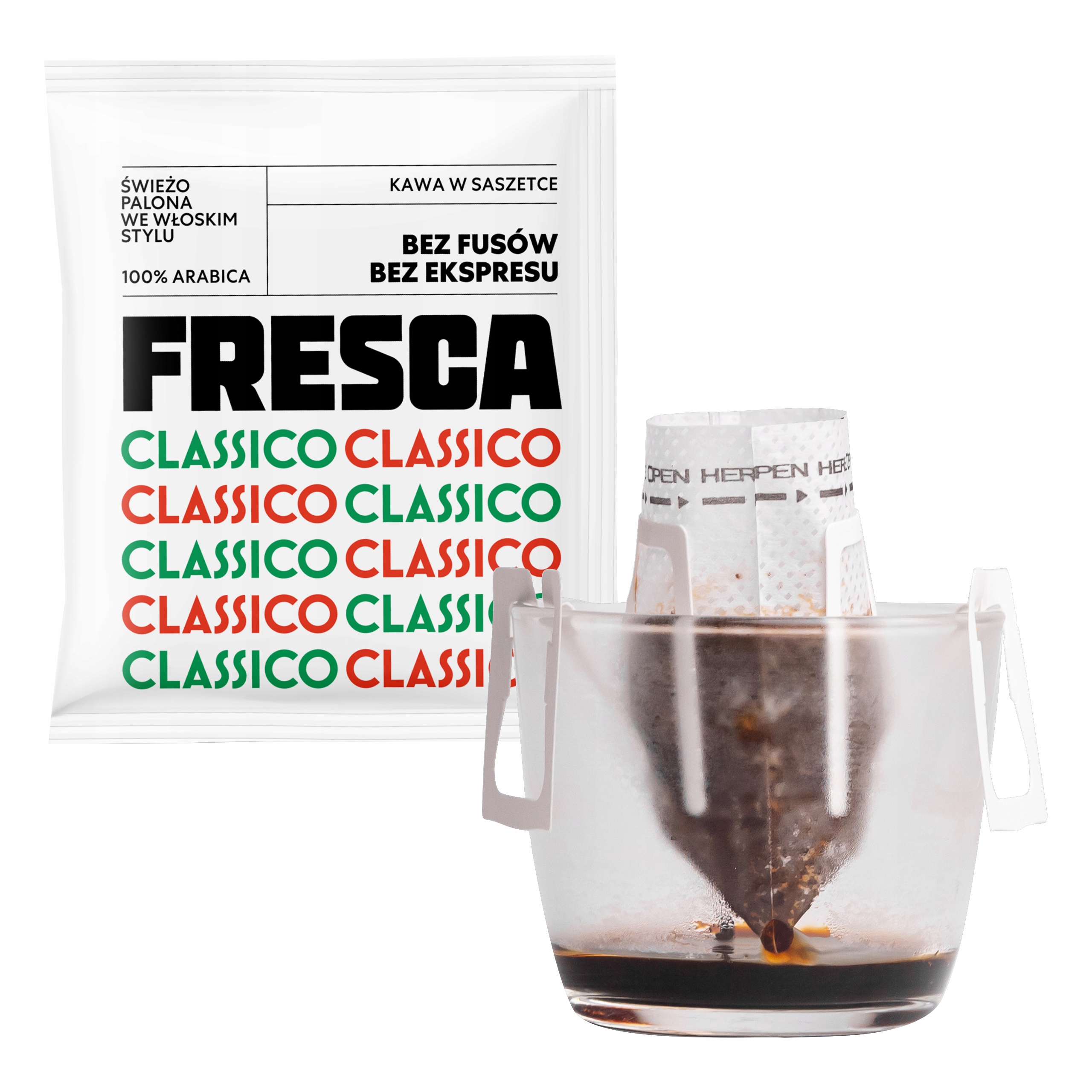 Levně Drip Bag Fresca Classico 50 Kusů Káva V Sáčku Z Pražírny Kávy