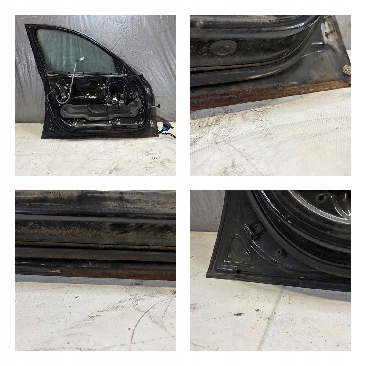 door left front BMW E91 przedlift k: 475/9 Black Sapphire Metallic