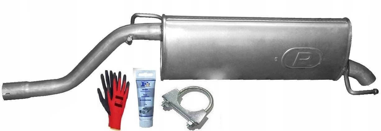 Fiat 500L 1.4i 70kW (od Roku 2012) Tlumič Tlumič Výfuku bonus