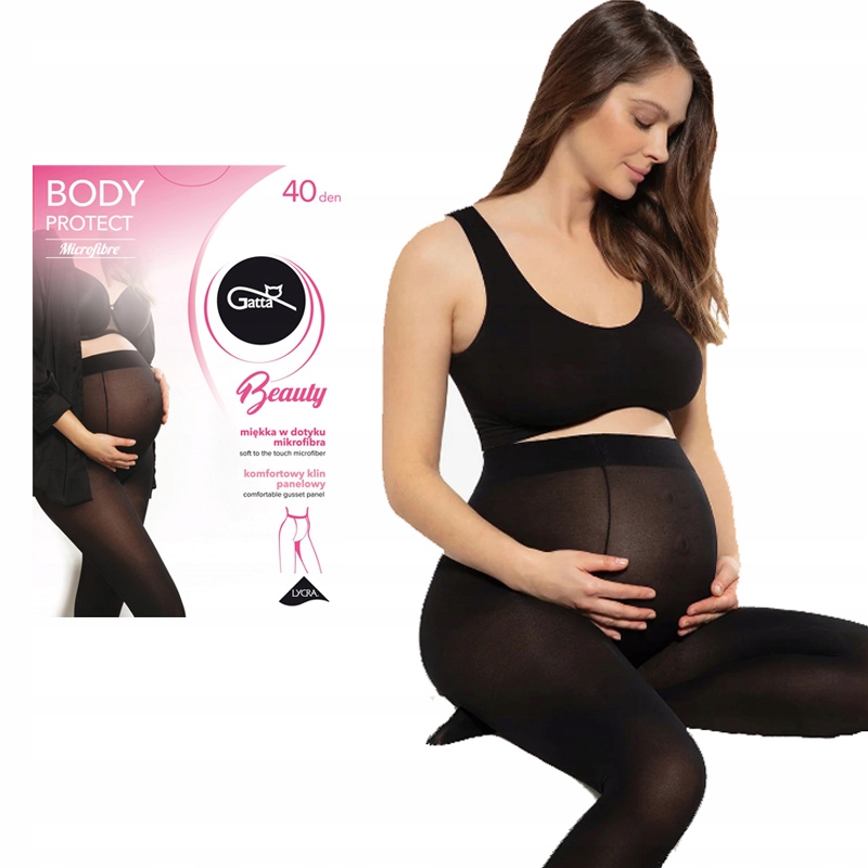 

Rajstopy ciążowe microfibre Gatta Body 40 Den 3 M