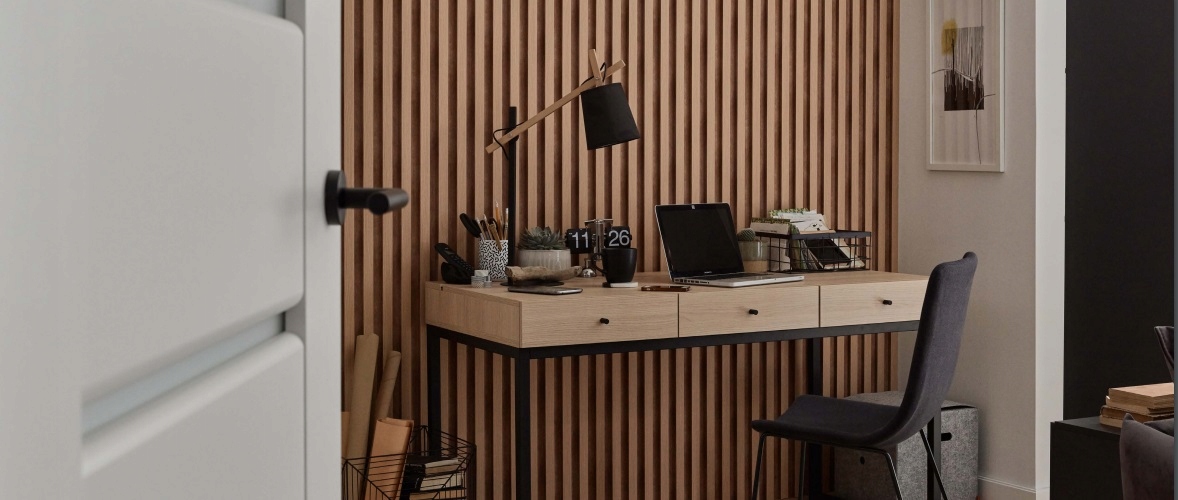 LISTWA UNIWERSALNA LINERIO S-LINE MOCCA LAMELE Materiał tworzywo sztuczne